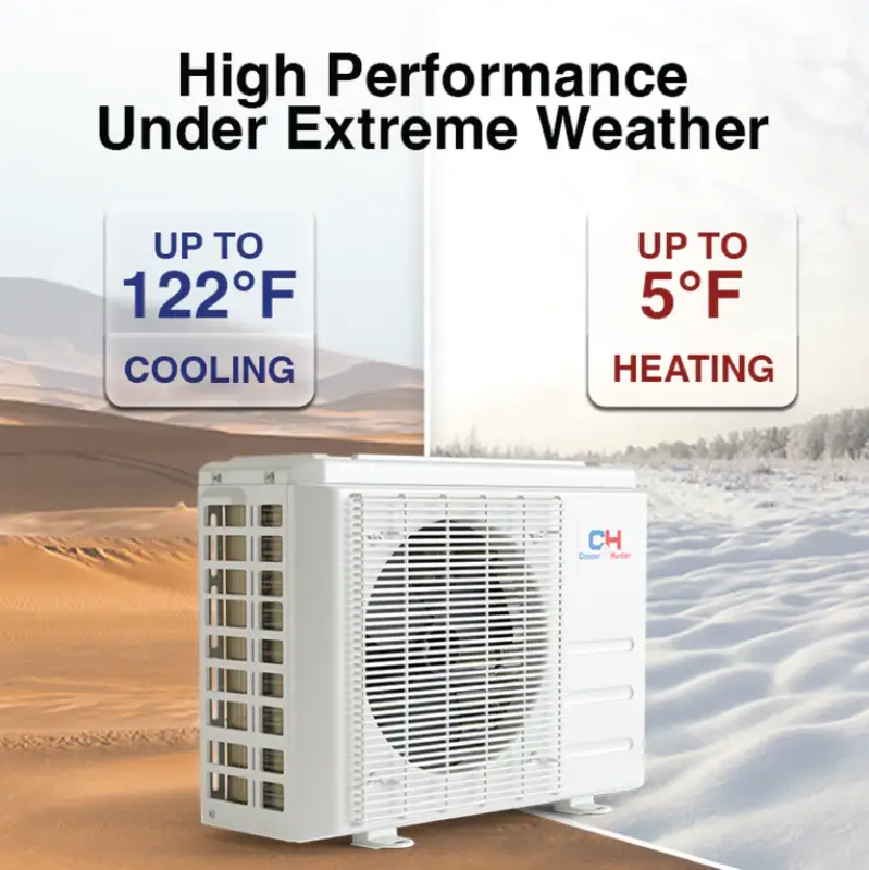 Cooper & Hunter MIA 12,000 BTU Single Zone Wall Mount, 115V, R454B - Ductless Mini Split Air Conditioner Heat Pump - Image 8