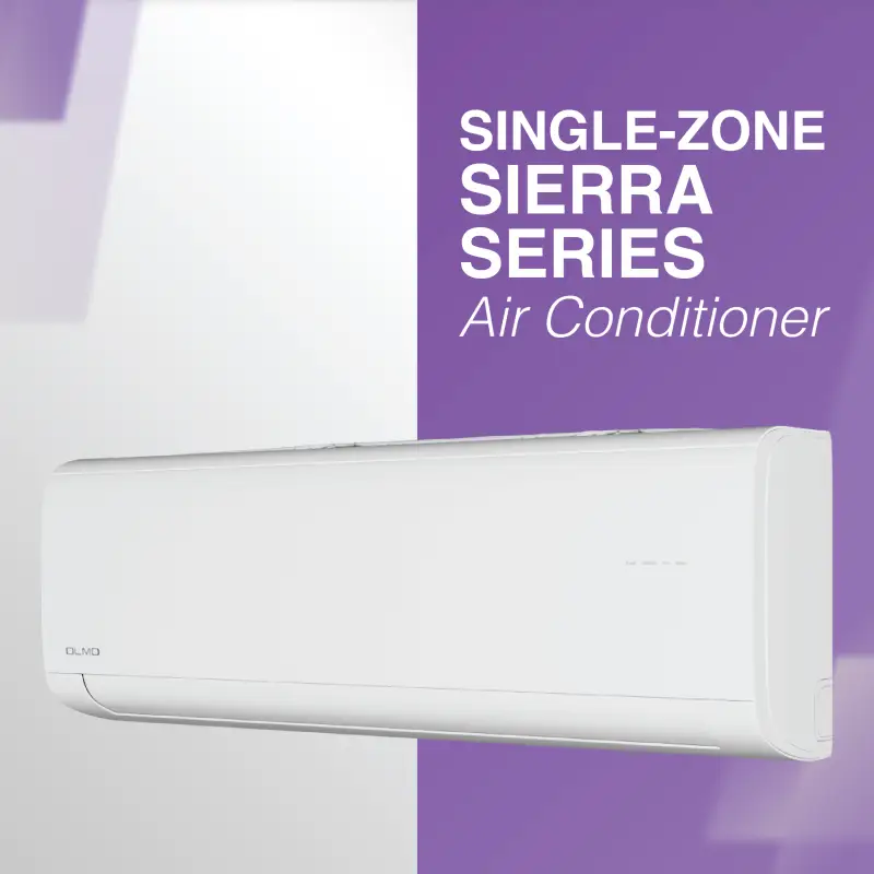 12,000 BTU 115V Ductless Mini Split AC Wall Mounted OLMO Sierra Series Heat Pump - Image 5
