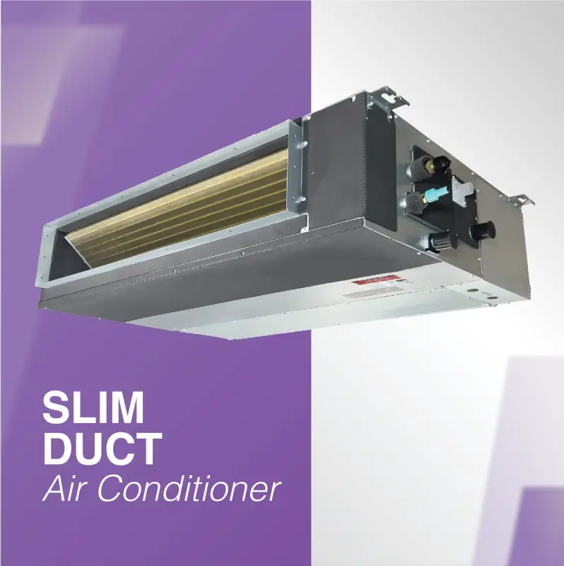 Cooper & Hunter 2 Zone 18,000 BTU Ducted Mini Split AC Concealed Duct 9k+12k - Image 4