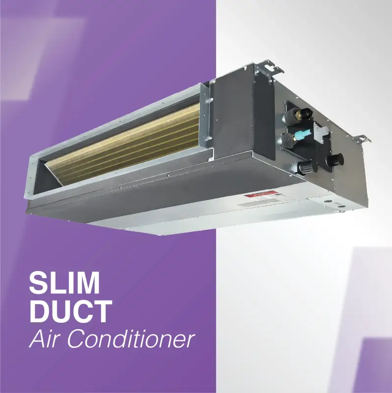 Cooper & Hunter 18,000 BTU Single Zone Slim Duct, 230V, R454B - Ductless Mini Split Air Conditioner Heat Pump - Image 3